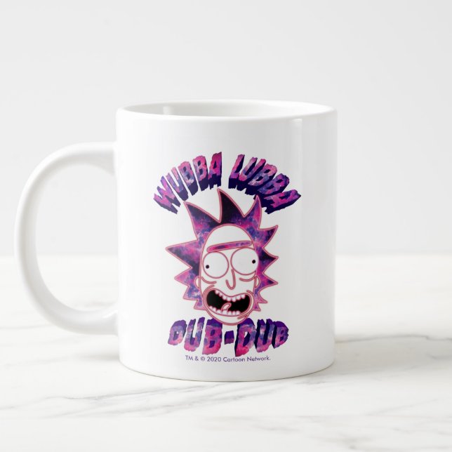 RICK OCH MORTY™| Wubba Lubba Dub-Dub Jumbo Mugg (Vänster)
