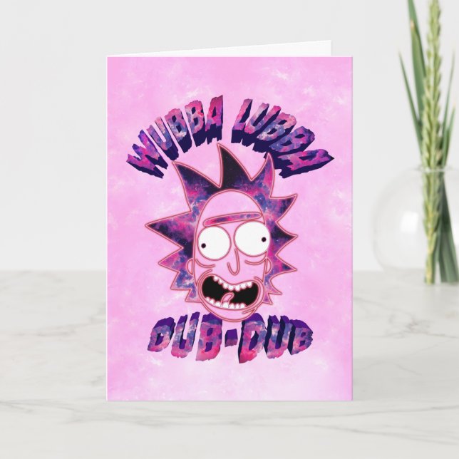 RICK OCH MORTY™ | Wubba Lubba Dub-Dub Kort (Framsida)
