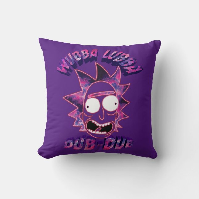 RICK OCH MORTY™ | Wubba Lubba Dub-Dub Kudde (Framsida)