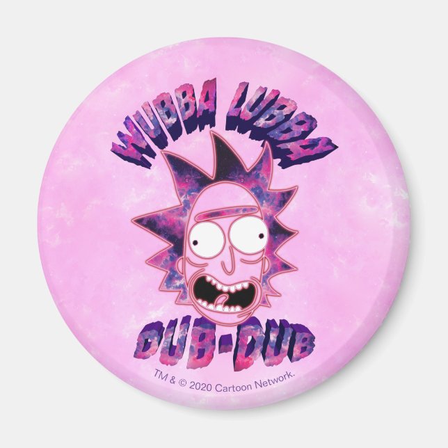 RICK OCH MORTY™ | Wubba Lubba Dub-Dub Magnet (Framsidan)