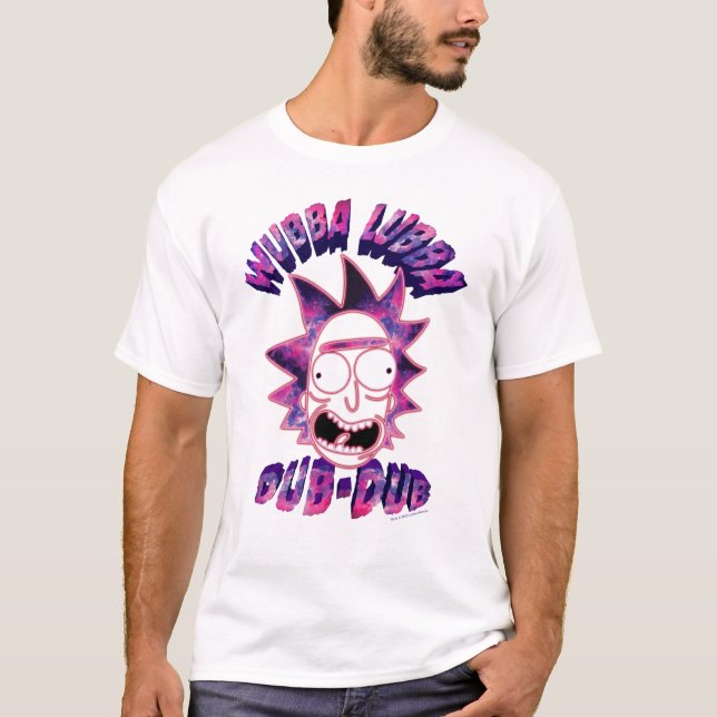 RICK OCH MORTY™ | Wubba Lubba Dub-Dub T Shirt (Framsida)