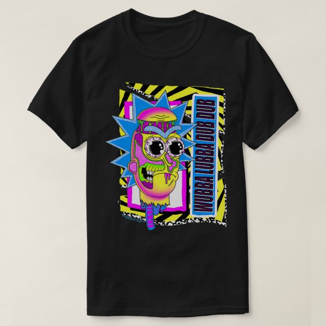 Rick och Morty Wubba Lubba Dub Dub T Shirt (Design framsida)