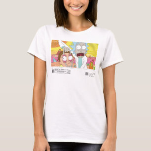 Rick Open Morty's Ögon Quote Graphic T Shirt