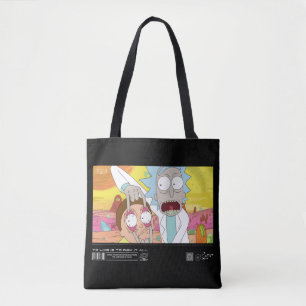 Rick Open Morty's Ögon Quote Graphic Tygkasse