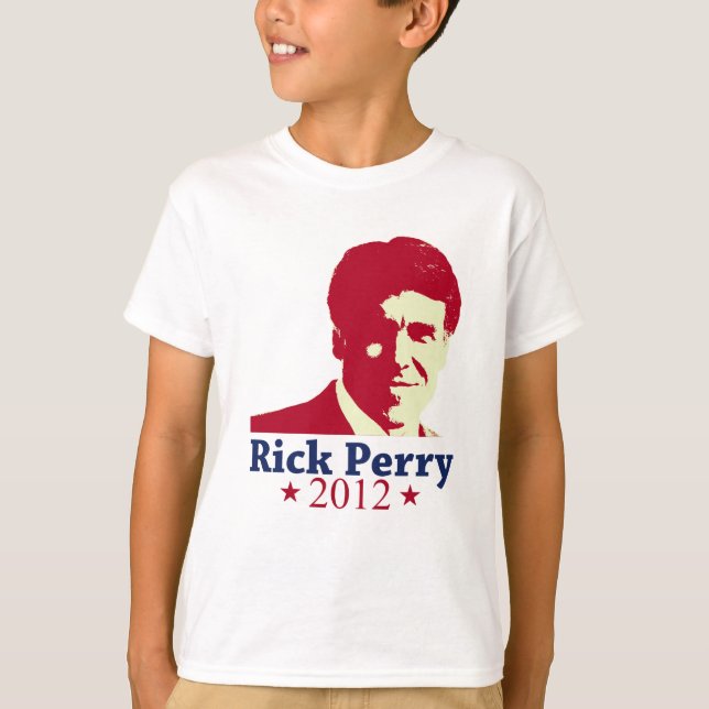 Rick Perry 2012 för presidentens t-shirt (Framsida)