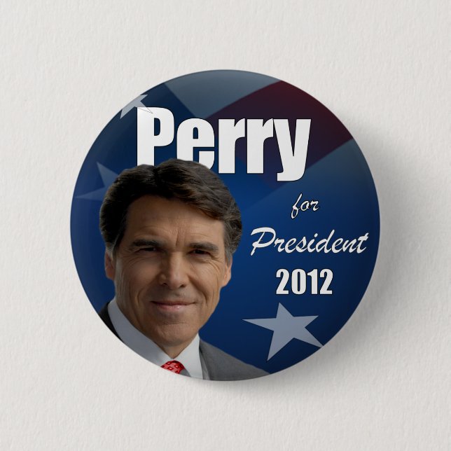 Rick Perry 2012 Knapp (Framsida)
