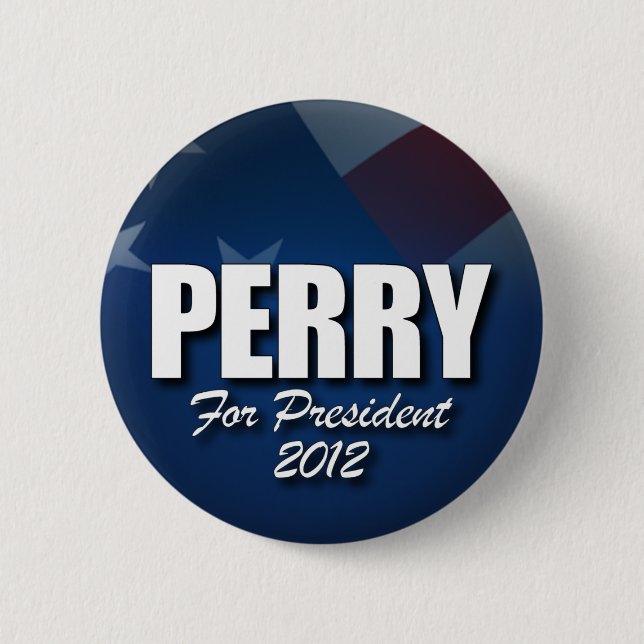 Rick Perry 2012 Knapp (Framsida)