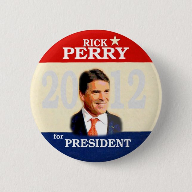 Rick Perry 2012 Knapp (Framsida)