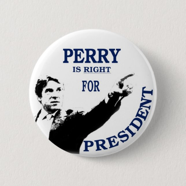 Rick Perry 2012 Knapp (Framsida)