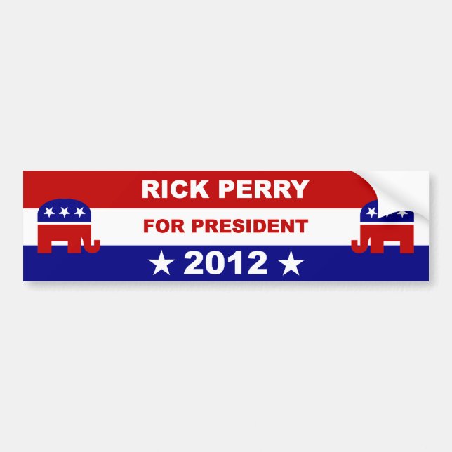 Rick Perry Bildekal (Framsidan)