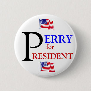 Rick Perry för presidenten 2012 Knapp