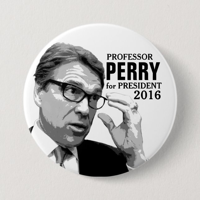 Rick Perry för presidenten 2016 Knapp (Framsida)
