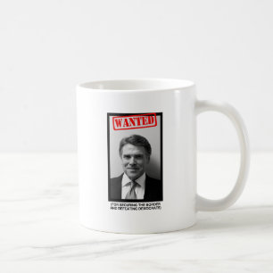 Rick Perry Mugshot Kaffemugg