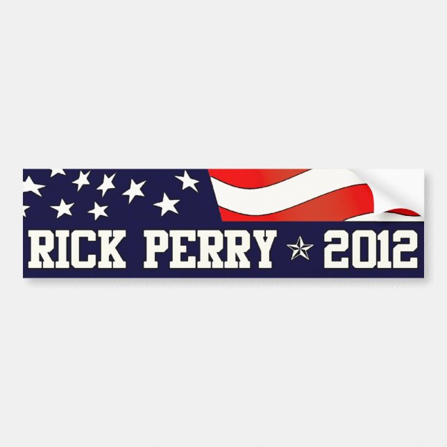 Rick Perry President 2012 Bildekal (Framsidan)
