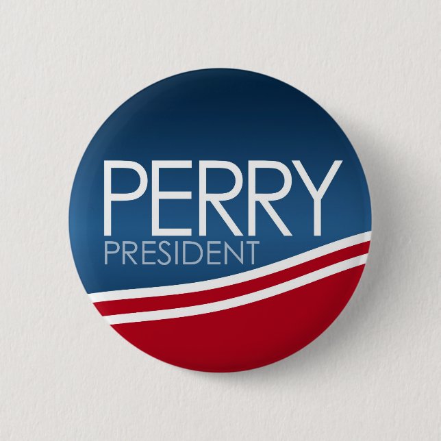 Rick Perry - President 2012 Knapp (Framsida)