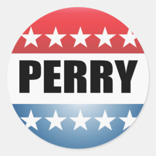 RICK PERRY RUNT KLISTERMÄRKE