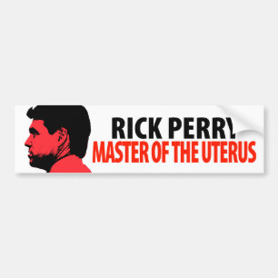 Rick Perry som är ledar- av livmodern Bildekal