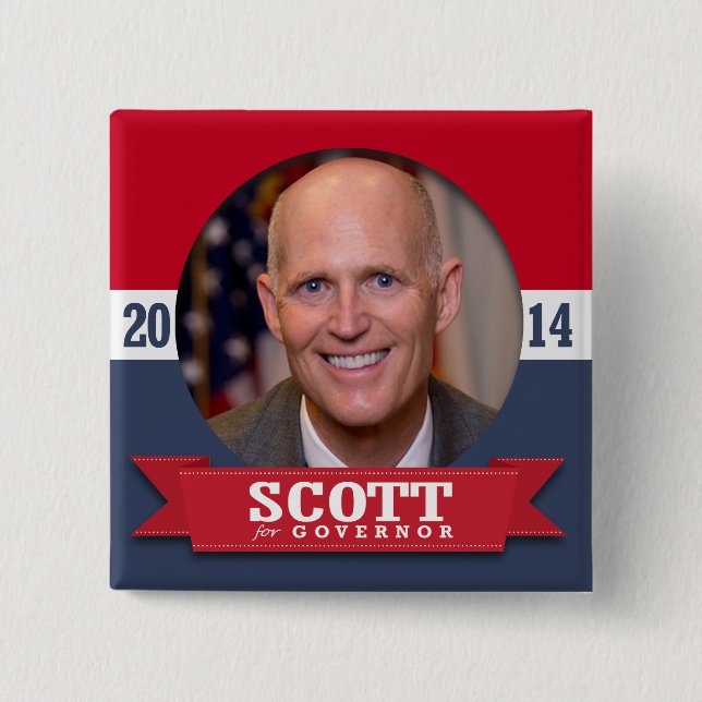 RICK SCOTT KAMPANJ KNAPP (Framsida)