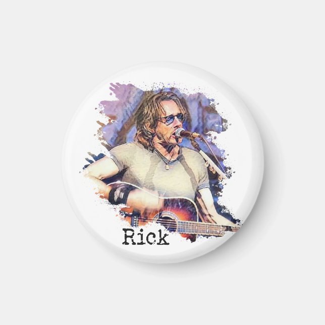 Rick Springfield in Concert Magnet (Framsidan)