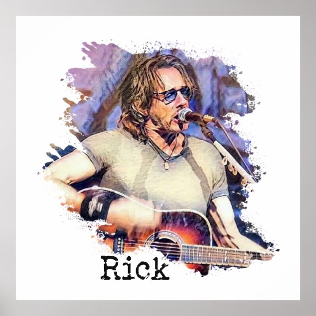 Rick Springfield in Concert Poster (Framsidan)