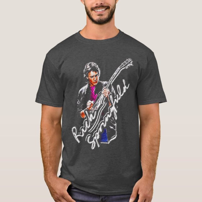 Rick Springfield T Shirt (Framsida)