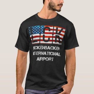 Rickenbacker Internationell Airport LCK IATA ICAO T Shirt