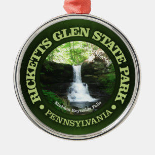 Ricketts Glen Julgransprydnad Metall