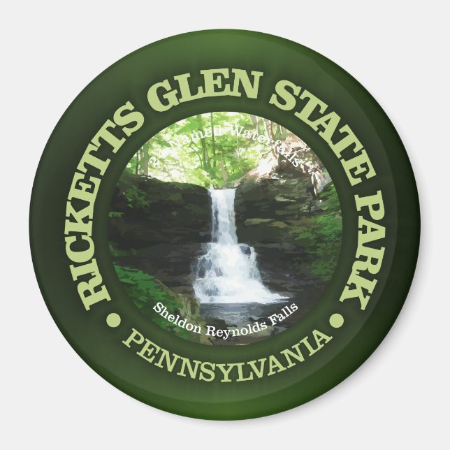 Ricketts Glen Magnet (Framsidan)