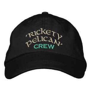 Rickety Pelican Crew Broderad Keps