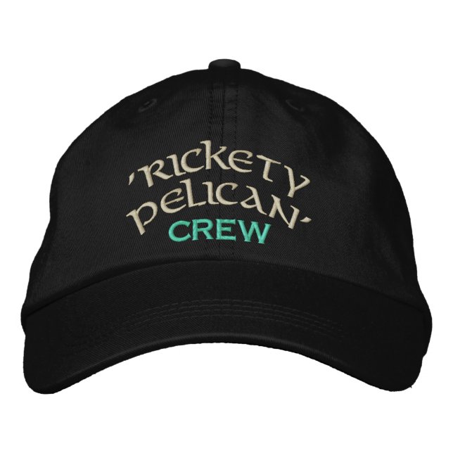 Rickety Pelican Crew Broderad Keps (Framsida)
