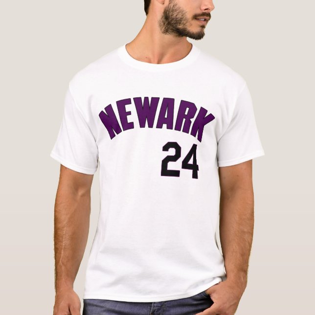 Rickey Henderson Newark uthärdar spelaretShirten Tee (Framsida)