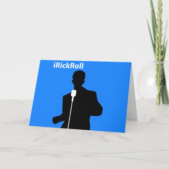 RickRoll Kort (Framsida)