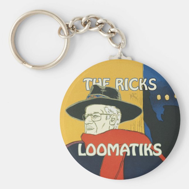 Ricks Loomatiks Keychain Nyckelring (Framsidan)