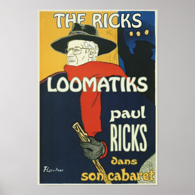 Ricks Loomatiks Poster (Bead Party version) (Framsidan)