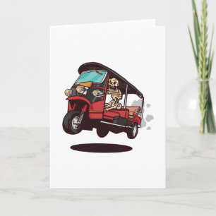 RICKSHAW SKELETON KORT