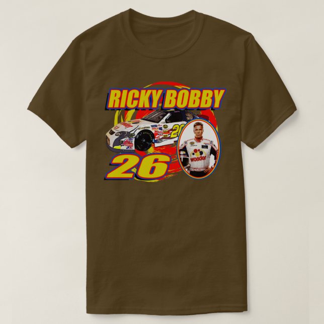 Ricky Bobby T Shirt (Design framsida)