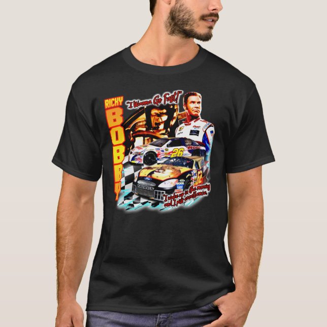 Ricky Bobby Tävla Shirt Classic T-Shirt (Framsida)