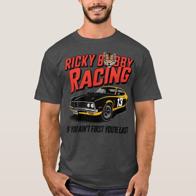 Ricky Bobby Tävla T Shirt (Framsida)