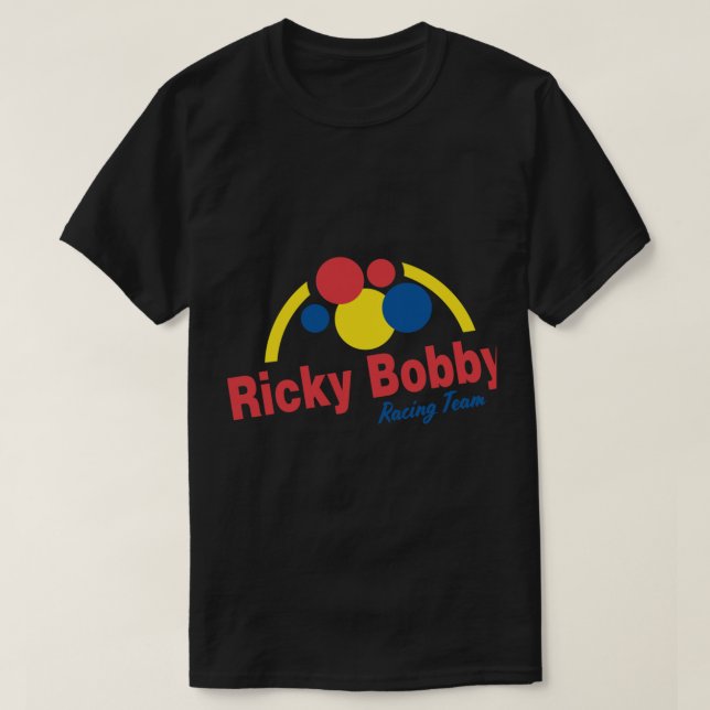 Ricky Bobby Tävla Team - Talladega Nights T Shirt (Design framsida)