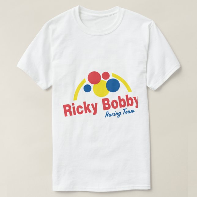 Ricky Bobby Tävla Team - Talladega Nights T Shirt (Design framsida)