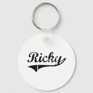 Ricky Classic Stil Namn Nyckelring