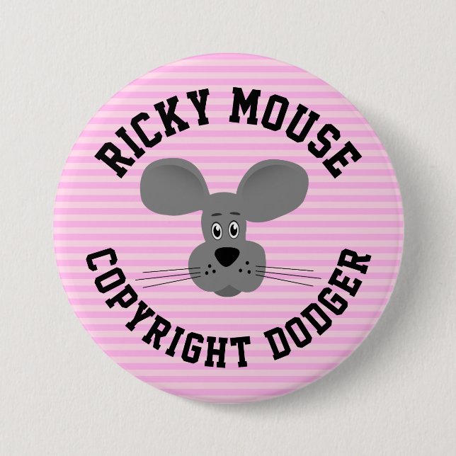 Ricky Mouse Knapp (Framsida)