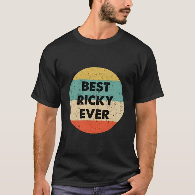 Ricky Namn T Shirt (Framsida)