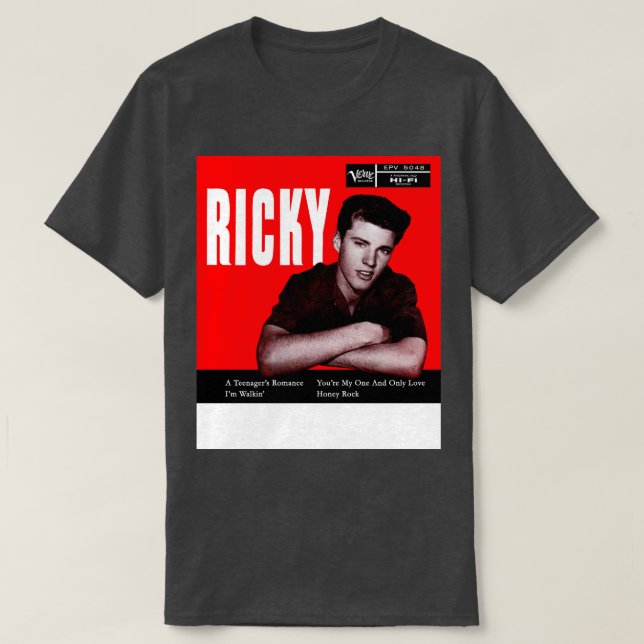 Ricky Nelson T Shirt (Design framsida)