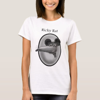 Ricky råttatecknad t-shirt