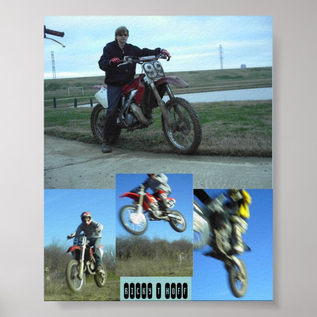 Ricky T Motocross Poster (Framsidan)