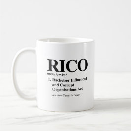 RICO-definition Kaffemugg