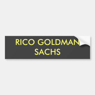RICO GOLDMAN SACHS BILDEKAL