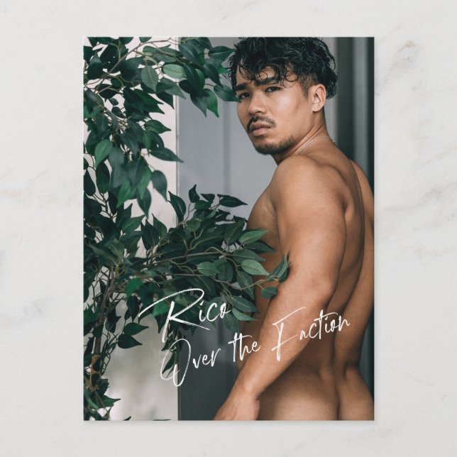 Rico Over the Faction originalpostkort 3 Vykort (Framsida)