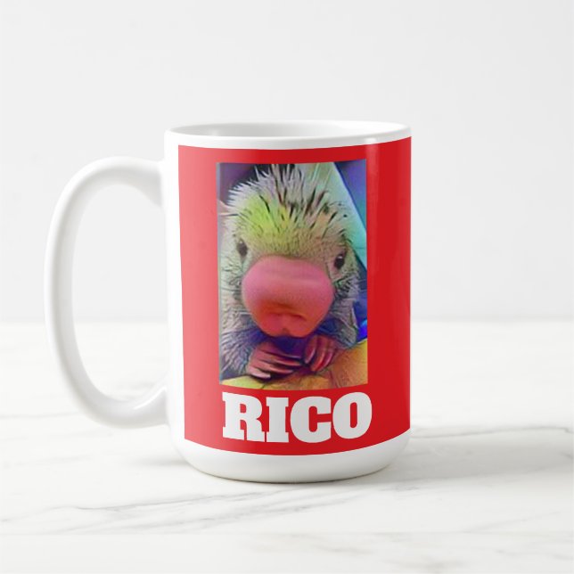 RICO PORCUPINE  KAFFEMUGG (Vänster)
